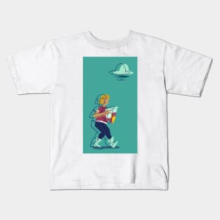 Alien fighter Kids T-Shirt